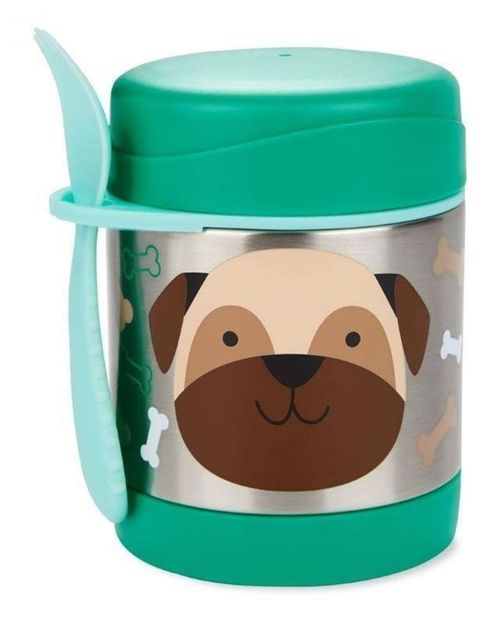 Recipient termoizolant pentru mancare cu lingura Skip Hop Zoo Pug 