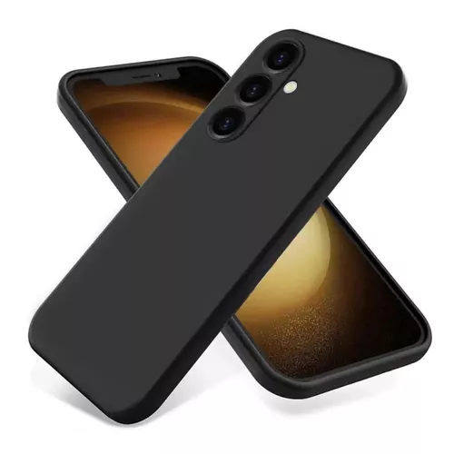 cumpără Husă pentru smartphone Helmet Liquid Silicone Samsung S23FE, Black în Chișinău 