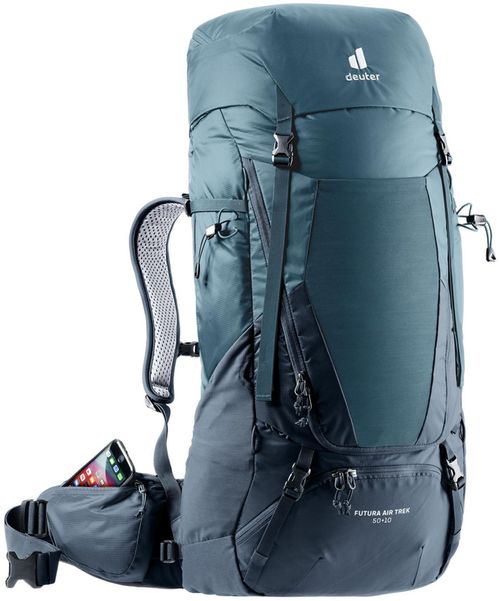 cumpără Rucsac turistic Deuter Futura Air Trek 50+10 atlantic-ink în Chișinău 