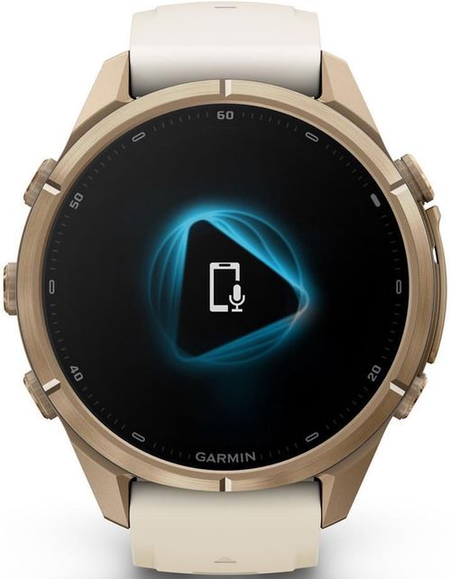 cumpără Ceas inteligent Garmin Fenix 9 Pro, 43mm, inReach, Gld,Crm/FrGy bd (010-04335-21) în Chișinău 