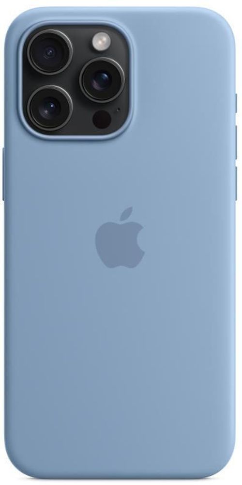 cumpără Husă pentru smartphone Apple iPhone 15 Pro Max Silicone MagSafe Winter Blue MT1Y3 în Chișinău 