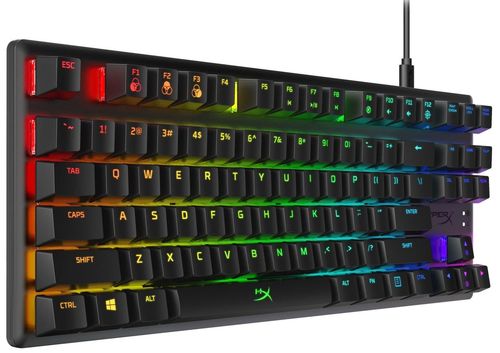 cumpără Tastatură HyperX HX-KB7BLX-RU/4P5P2AX#ACB, Alloy Origins Core, HX Blue-RU în Chișinău 