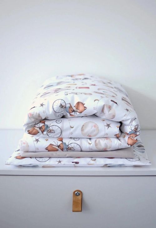 cumpără Lenjerie de pat pentru copii Veres 153.1.19 Сменная постель Звери в Цирке 90x110/40x60 (3ед.) în Chișinău 