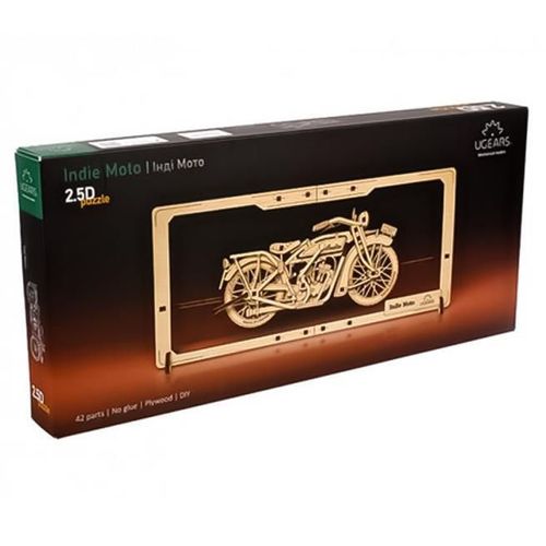 cumpără Set de construcție Ugears 57173 Motocicleta în ramă în Chișinău 