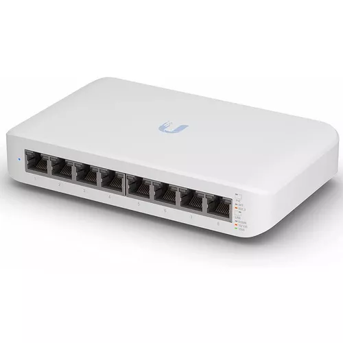 купить Ubiquiti UniFi Switch USW-Lite-8-POE, 8-Port Gigabit RJ45, 4xPoE+ IEEE 802.3af/at , 52W POE supply, Non-Blocking Throughput: 8 Gbps в Кишинёве 