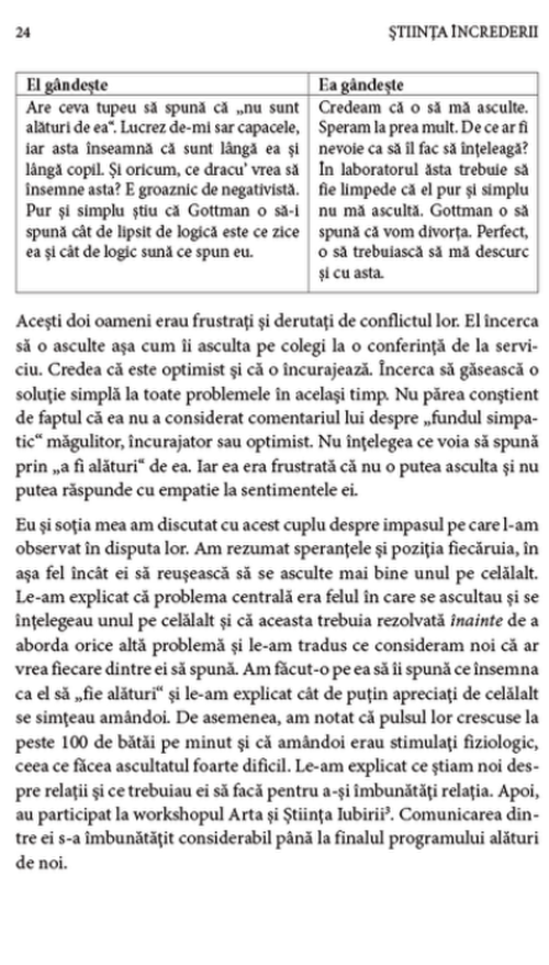 купить Știița încrederii. Acordul emoțional în cuplu - Dr. John Gottman в Кишинёве 