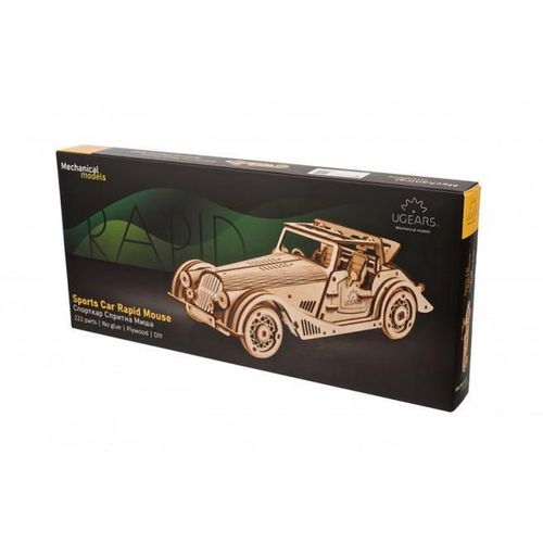 cumpără Set de construcție Ugears 58178 Masina Sports Car Mouse în Chișinău 