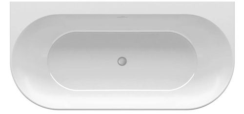 купить Ванна Ravak Freedom Wall White/White acryl freestanding 166x80 XC00100024 в Кишинёве 