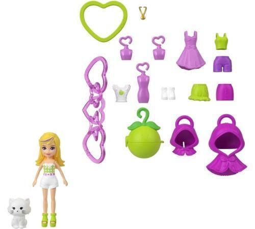 cumpără Păpușă Fisher Price JKR46 Кукла-брелок с питомцем и аксессуарами 7.5см (в ассорт.) în Chișinău 