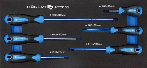 cumpără Sistem de depozitare a instrumentelor Hoegert HT7G058 Carucior de scule cu 7 sertare, 252 de scule în Chișinău 