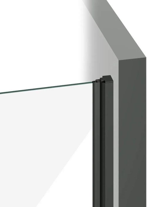 cumpără Paravan de duș Ravak Shower door Cool! 110x195 Black transparent COSD2-110 (X0VVDC300Z1) în Chișinău 