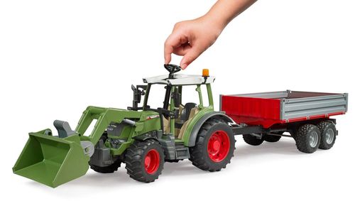 купить Машина Bruder 2182 Tractor Fendt Vario 211 cu incarcator frontal si basculant, 53986 в Кишинёве 
