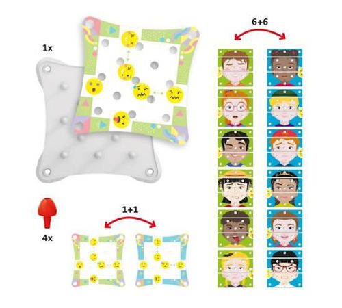 cumpără Puzzle Quercetti QT 321 Make A Face Puzzle în Chișinău 