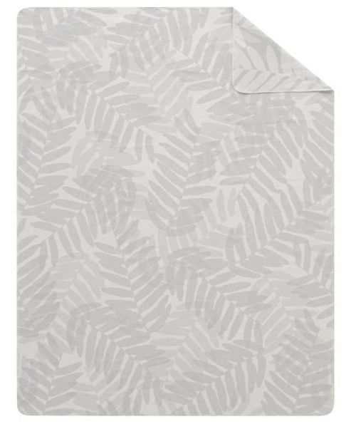 cumpără Textile de casă Ibena 1801/800 Jacquard Baumwolldecke Kula mith GOTS Zertifikat Grey/white în Chișinău 