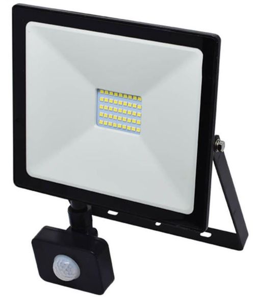cumpără Reflector Vivalux 75523 Proiector LED cu senzor, 30W, 6400K, 2400Lm, negru, IP44, NYX (VIV003975) în Chișinău 