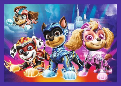 купить Головоломка Trefl R25E /25/26 (34621) 4 в 1  Щенячий патруль в Кишинёве 