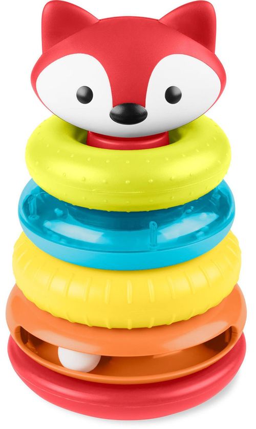 купить Игрушка Skip Hop 9M807710 Jucarie Explore & More - Vulpita cu inele colorate в Кишинёве 