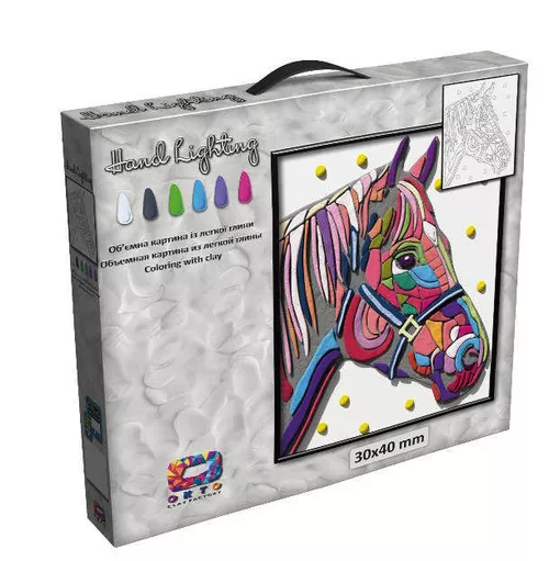 cumpără Set de creație Richi 70070 Tablou in set cu plastilina usoara în Chișinău 