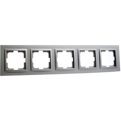 купить Розетка электрическая Mono Electric 5P антрацитовая рамка Despina в Кишинёве 