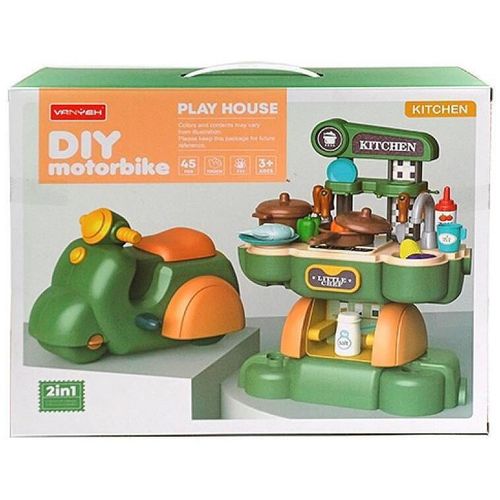 купить Игрушка Promstore 00651 Set joc Bucătărie in motocicleta 45buc в Кишинёве 