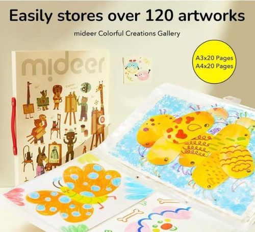 купить Набор для творчества Mideer MD1468 Organizator pentru Desene A3/A4, Galeria Creațiilor в Кишинёве 