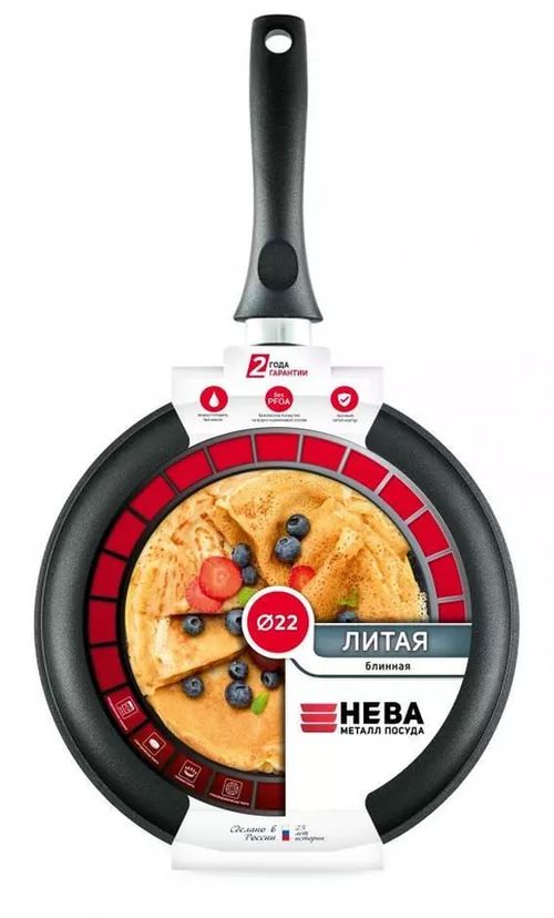 cumpără Tigaie Neva NV-MR6222 (22 cm, для блинов) în Chișinău 