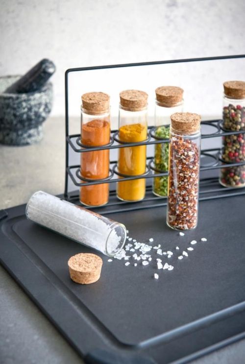 купить Аксессуар для кухни Zeller 19584 Set suport condimente 6 piese в Кишинёве 