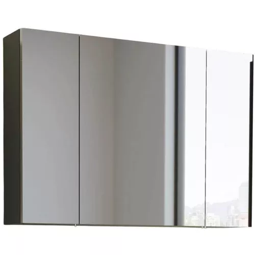 купить Зеркало для ванной Orka Bari 100 Anthracite Oglinda в Кишинёве 