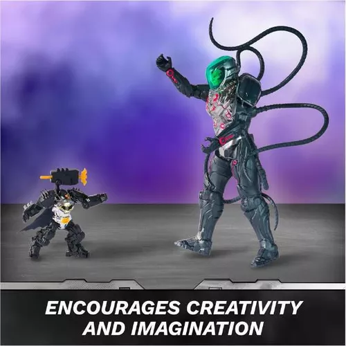 купить Игрушка Spin Master 6072737 Set figurine Metal Force: Brainiac vs Batman в Кишинёве 
