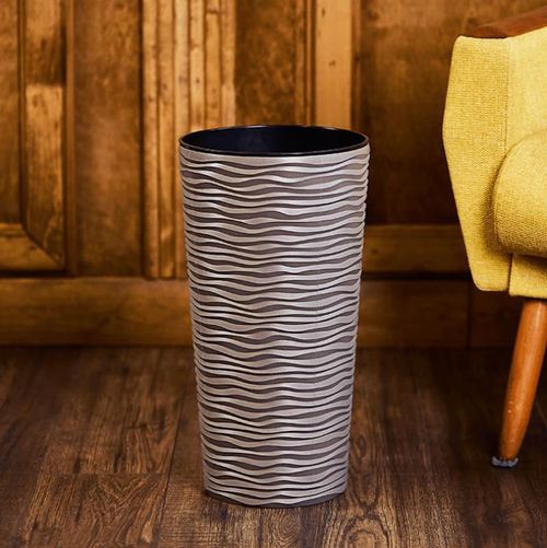 cumpără Ghiveci pentru flori Aleana 115046 Fiujin d22x41.5 cm, cappuccino în Chișinău 