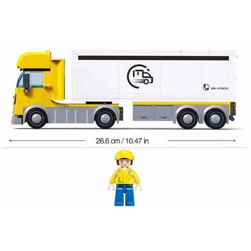 cumpără Set de construcție Sluban B1289 Camion de livrare, 269 elem. în Chișinău 