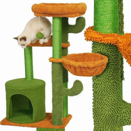 купить Игровой центр для кошек Jumi CD-264946 Verde si portocaliu в Кишинёве 