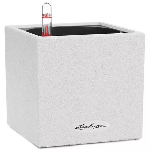 cumpără Ghiveci pentru flori Lechuza Canto Stone 14, Quartz White în Chișinău 