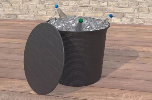 купить Журнальный столик Rainbow Bistro Wood Cappucino (75450094) в Кишинёве 