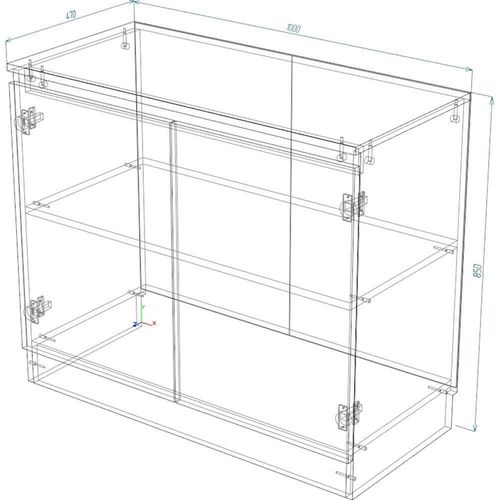 купить Комод Smartex (16442) Т8 100cm Kashemir в Кишинёве 