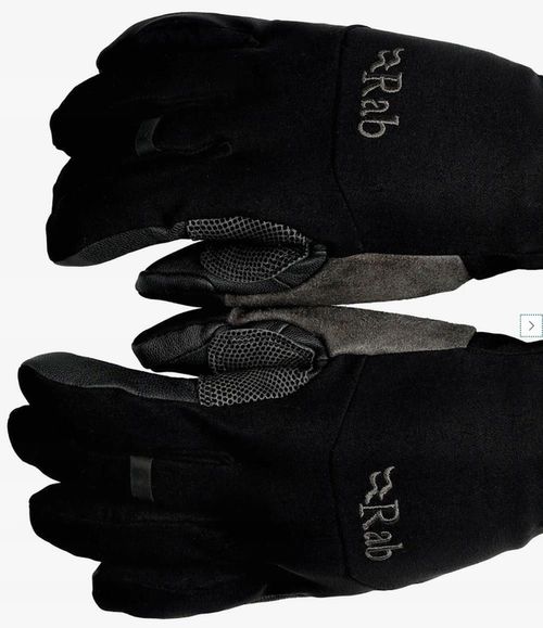 купить Одежда для спорта Rab Manusi barbati Baltoro Black XL (QAH-66-BL-XL) в Кишинёве 