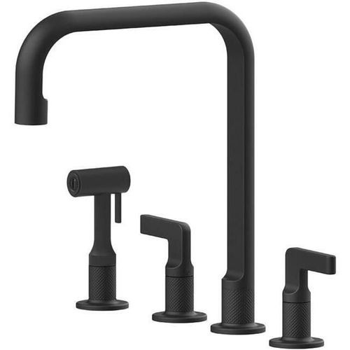 купить Смеситель кухонный Gessi 58703-299 Inciso Matte Black в Кишинёве 