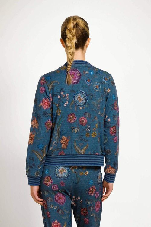 купить Домашний текстиль Pip Studio 51.515.153 Nicos Jacket Coco Flower Blue S Blue в Кишинёве 