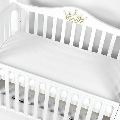 купить Детское постельное белье PernaMea Cearsaf Impermeabil 120x60cm pe elastic Alb (PM.100206/2) в Кишинёве 