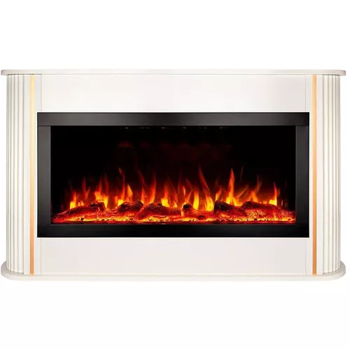купить Камин электрический ArtFlame Rondo white & Haven 40, 800x1400x300mm в Кишинёве 