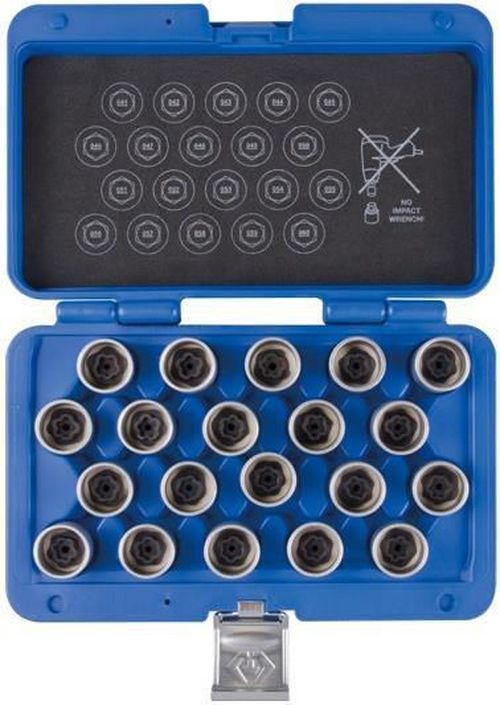 cumpără Set de tubulare, bite, duze King Tony 9BW0220 головки для секреток BMW, 20 предметов în Chișinău 