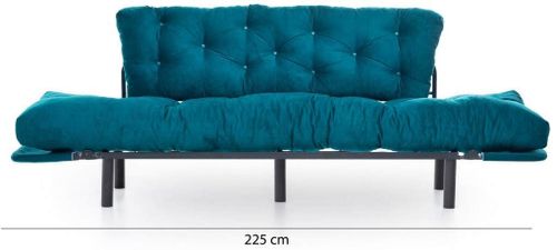 cumpără Canapea Trendy Nitta Triple Verde Petrol, extensibila (3 locuri) în Chișinău 