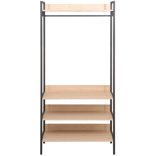 купить Вешалка для одежды Deco Portant Haine Capitol 4 nivele 840x400xH1800 Stejar M37/Black в Кишинёве 