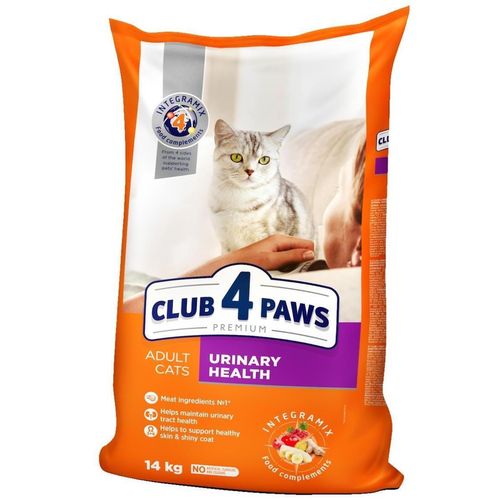 купить Корм для питомцев CLUB 4 PAWS 24230943 Sac pisici urinar 14 kg в Кишинёве 
