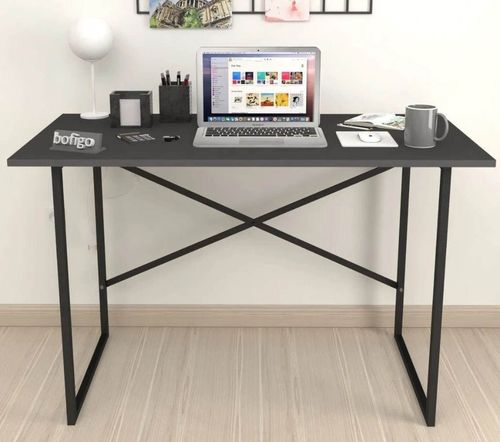 купить Офисный стол Nex Home Металл, 120x60 см, Антрацит (20-05-08) в Кишинёве 