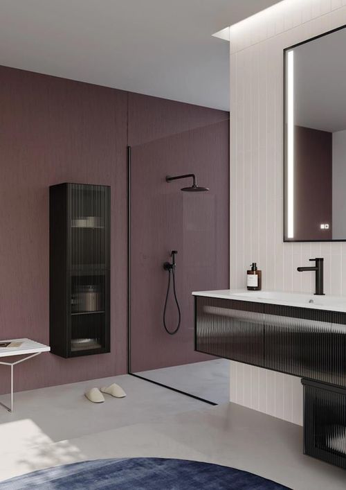 купить Шкаф-пенал Orka Urban 40 black в Кишинёве 