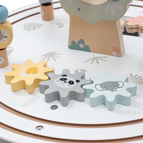 купить Игровой комплекс для детей Baby Mix 58316 Стол игровой Wood Montessori в Кишинёве 