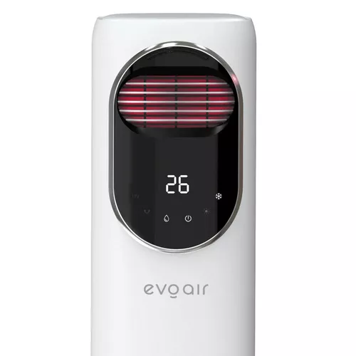 купить Охладитель воздуха EvoAir Briis Silver Black 4in1 (Aeroterma, Racitor, Umidificator, Sterilizator UV) (V4in1BRIISSILVER-RES) в Кишинёве 