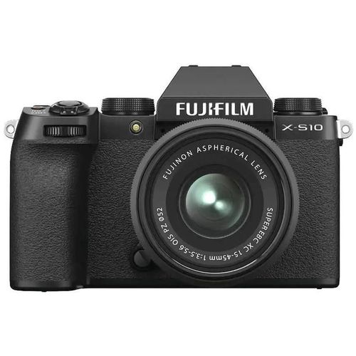 купить Фотоаппарат беззеркальный FujiFilm X-S10 black/XC15-45mm kit в Кишинёве 