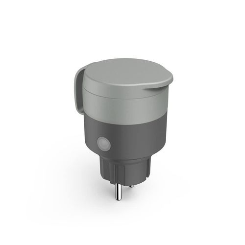 купить Розетка электрическая Hama 176624 Outdoor WLAN Socket, without Hub, Voice and App Control, 2,300W/10A, gr в Кишинёве 